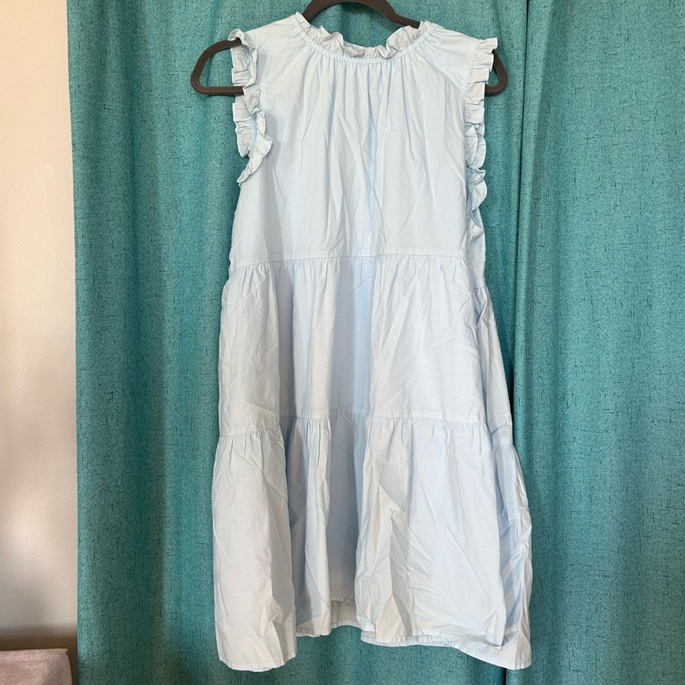 Light Blue Flowy Dress